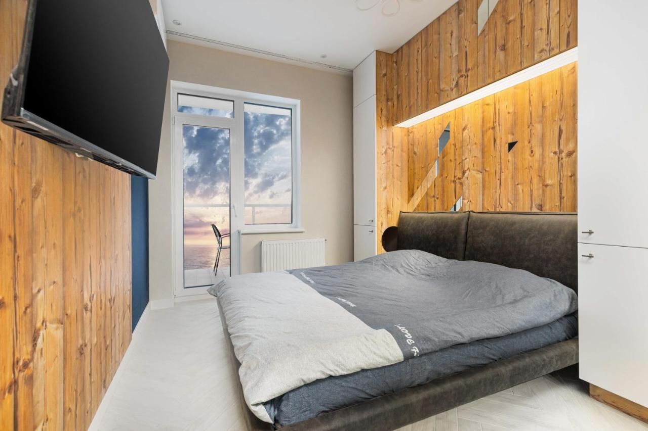 New Romantic Sea-View Studio By Odessa Beach Buitenkant foto