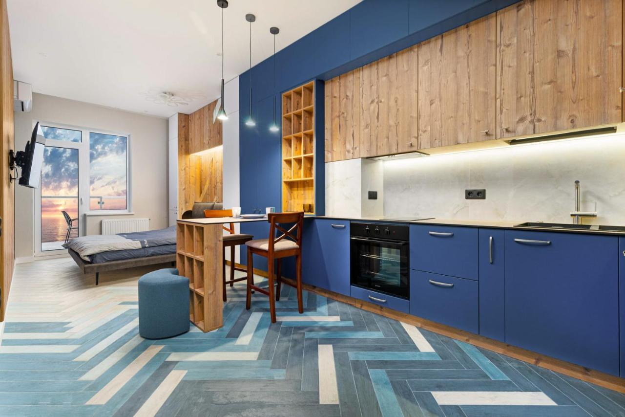 New Romantic Sea-View Studio By Odessa Beach Buitenkant foto